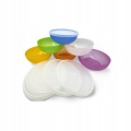 Miseczki 6x600 ml z pokrywkami kuchenne plastikowe WEEKEND bez BPA 14 cm