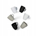 Kubki Club Gastro 6x450 ml plastikowy biały,czarny,szary bez BPA Sagad