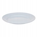 Talerz obiadowy płytki 24 cm tworzywo do szpitala szkoły Club Gastro biały