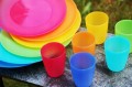Miski 6x600 ml nietłukące do przedszkola na piknik wielokolorowe Weekend 14