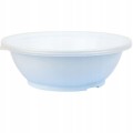 Miska z pokrywką z tworzywa biała gruba 18 cm 550 ml Club Gastro Sagad