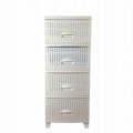 Komoda 4 szuflady rattan nowoczesna 90cm HIT! do łazienki na działkę garaż
