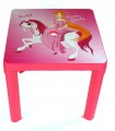 Stolik dla malucha z motywem 46x46x39 cm z otworem na parasol 3 do 6 lat