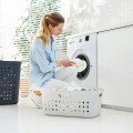 Kosz na bieliznę na pranie 39L ROTHO JONA Meadow rose lekki elastyczny