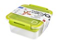 Lunchbox Rotho Memory 1L bez BPA do zmywarki z przegródką do szkoły, pracy
