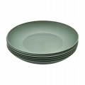 Komplet Talerzy deserowy 6x17 cm nietłukące Weekend Szałwiowy bez BPA