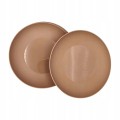 Komplet Talerzy deserowy 6x17 cm nietłukące Weekend Capuccino bez BPA