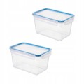 ROTHO CLIC&LOCK 2x pojemniki na żywność 3L 100% szczelne BPA FREE