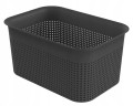 Koszyk pojemnik Rotho Brisen 4,5L czarny organizer na zabawki