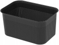 Koszyk pojemnik Rotho Brisen 4,5L czarny organizer na zabawki
