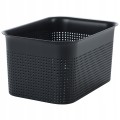 Koszyk pojemnik Rotho Brisen 4,5L czarny organizer na zabawki