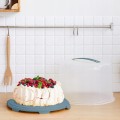 Pojemnik XL 26 cm na Tort Ciasto Wysoki uchwyt do przenoszenia Rotho FRESH
