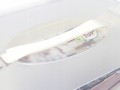 Pojemnik na ciasto prostokąty na dużą blachę na wypieki pudełko box 45cm