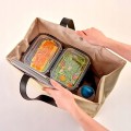 Zestaw 3 pojemników do żywności lunch box Master 800,1400,2300ml prostokąty
