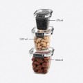Zestaw 3 pojemników do żywności lunch box Master 575,1075,1900ml kwadraty