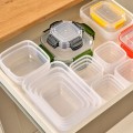 Zestaw 3 pojemników do żywności lunch box Master 575,1075,1900ml kwadraty