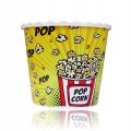 Kubełek duży na Popcorn, Chipsy przekąski uniwersalny POPCORN BOX 2,2 L
