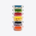 9 Pojemników Lunch Box Śniadaniówka Pudełka Na Żywność Plastikowe bez BPA