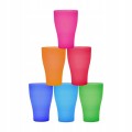 Kubek 500 ml plastikowy wysoki bez BPA do napojów gorących i zimnych