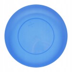 Talerz plastikowy deserowy 22 cm  (Średnica: Ø-22 cm; Kolor: niebieski)
