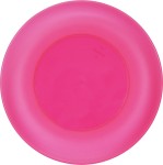 Talerz plastikowy obiadowy 26 cm  (Średnica: Ø-26 cm; Kolor: czerwony)