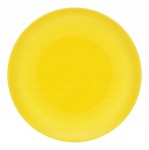 Talerz plastikowy obiadowy 26 cm  (Średnica: Ø-26 cm; Kolor: żołty)