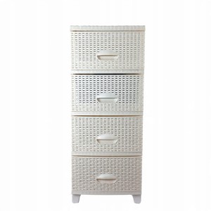 Komoda 4 szuflady rattan nowoczesna 90cm HIT! do łazienki na działkę garaż