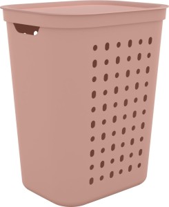 Kosz na pranie bieliznę 55L ROTHO JONA Meadow rose z pokrywą EKO BPA FREE