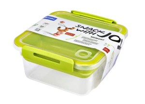Lunchbox Rotho Memory 1L bez BPA do zmywarki z przegródką do szkoły, pracy