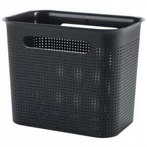Koszyk organizer pojemnik Rotho Brisen 7L czarny pudełko storage