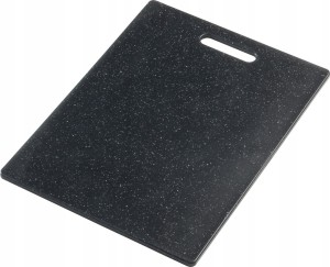 Deska do krojenia ROTHO duża antracyt granit 36,5 × 27,5 cm