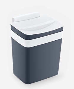 Pojemnik 4 l na odpadki BIO śmieci zawieszany na szafkę z zamknięciem