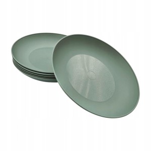 Komplet Talerzy deserowy 6x17 cm nietłukące Weekend Szałwiowy bez BPA