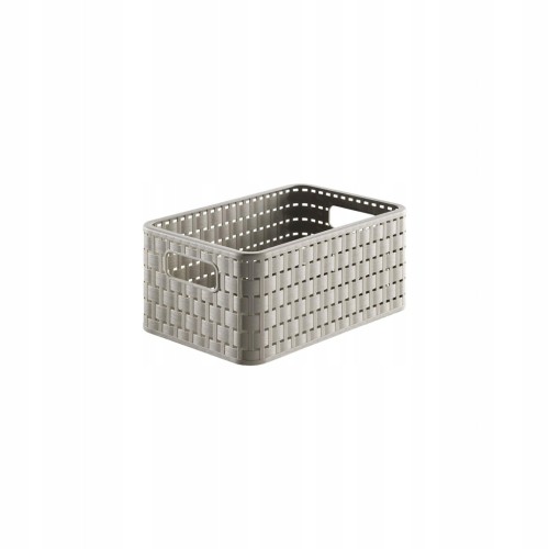 Kosz COUNTRY 6L cappuccino rattanowy Rotho A5 / 6 l pojemnik organizer