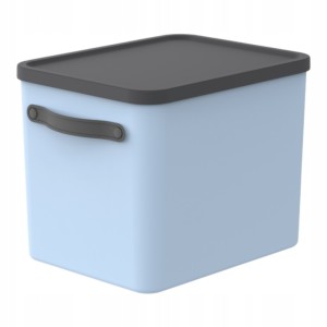 Rotho MYTHEN 27L Pojemnik Organizer z Pokrywą Box Błękitny 40x29x29,5